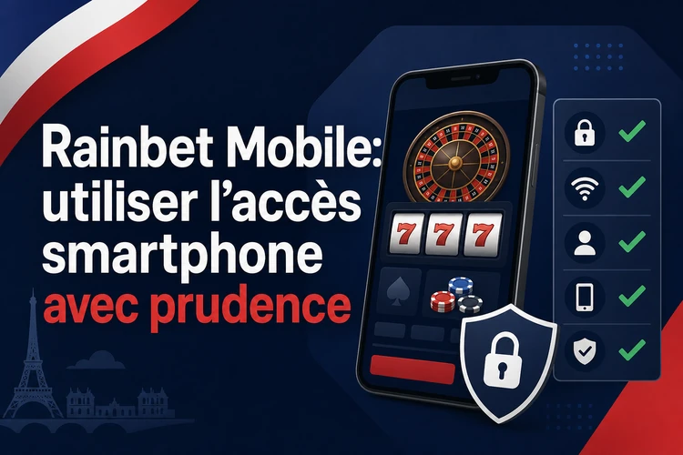 Rainbet Mobile: utiliser l’accès smartphone avec prudence
