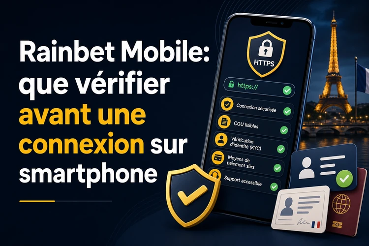 Rainbet Mobile: que vérifier avant une connexion sur smartphone