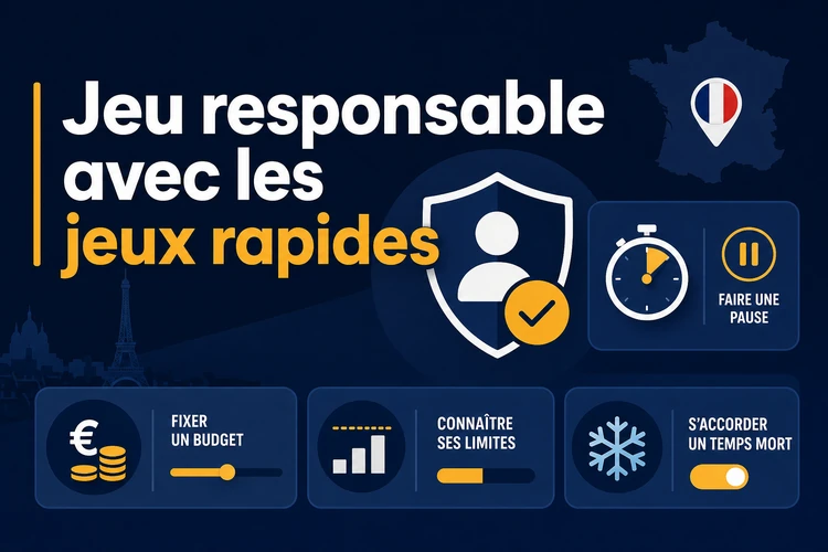 Jeu responsable avec les jeux rapides