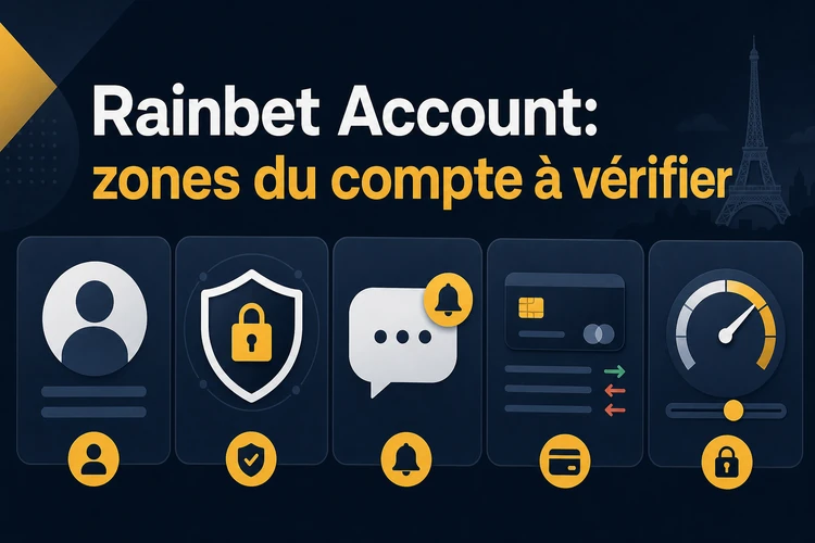 Rainbet Account: quelles zones du compte méritent attention