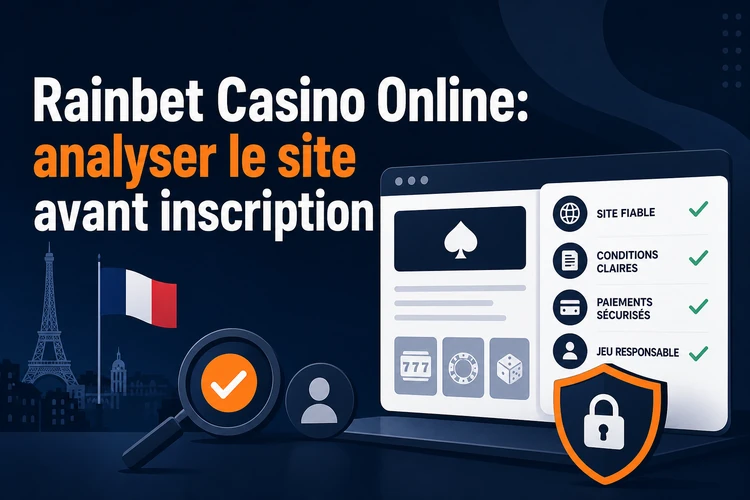 Rainbet Casino Online: analyser le site, les avis et les conditions avant inscription