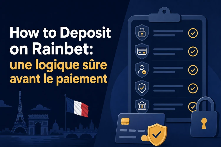 How to Deposit on Rainbet: une logique sûre avant le paiement